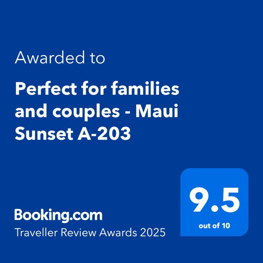 Apartamento Perfect For Families And Couples - Maui Sunset A-203 Kihei Exterior foto